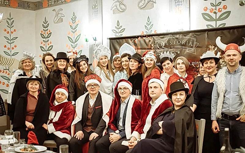 Тимбилдинг-активности на корпоративе на Новый год в Алматы