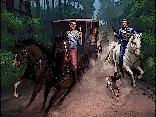 Квест в реальности «Карты, деньги, два гусара» от Квестории. День рождения в Алматы.