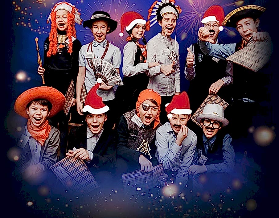 Новый год в школе в Алматы. Новый год в школе в Алматы.